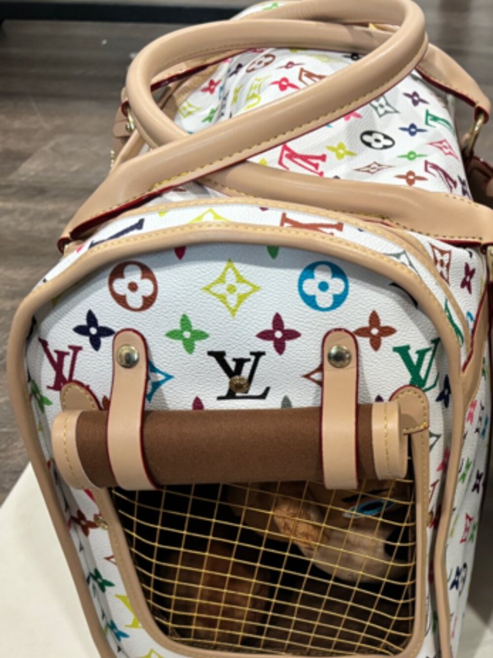 🐈 🐩Luxury Pet Carrier 17x9x13 Approximately